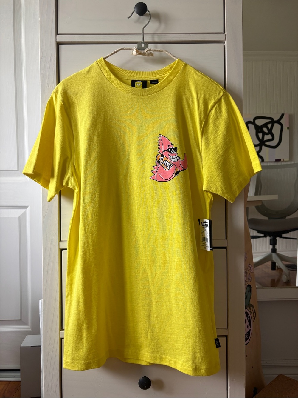Vans x SpongeBob Yellow Graphic Tee
